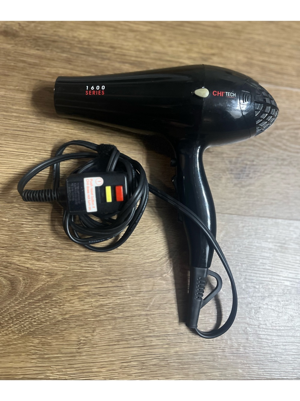 CHI Tech 1600 Series Black Hair Dryer